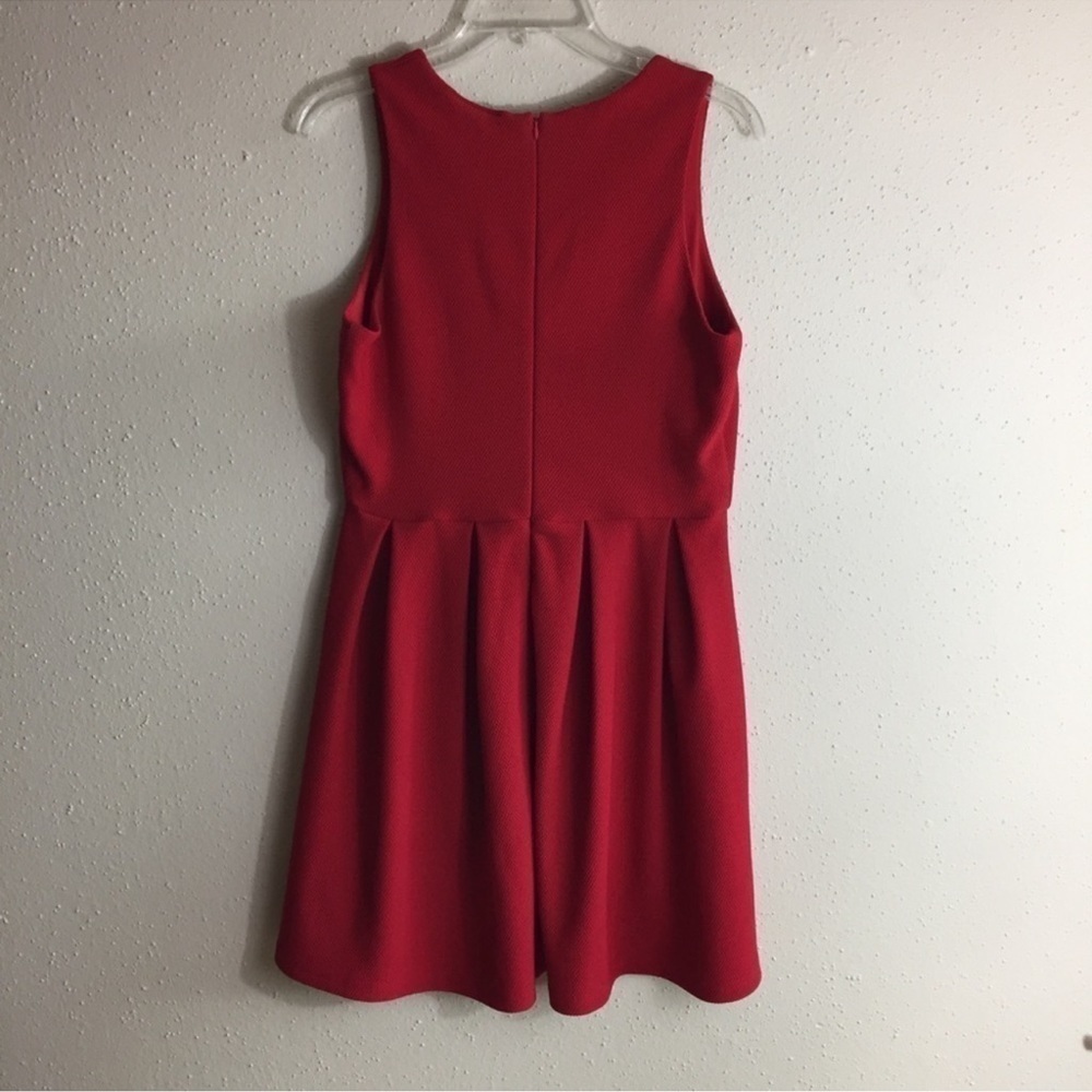 Maude Red Fit‎ and Flare Dress - Picture 6 of 11
